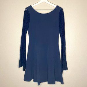 Francesca's Mini Party Dress, size XS, navy